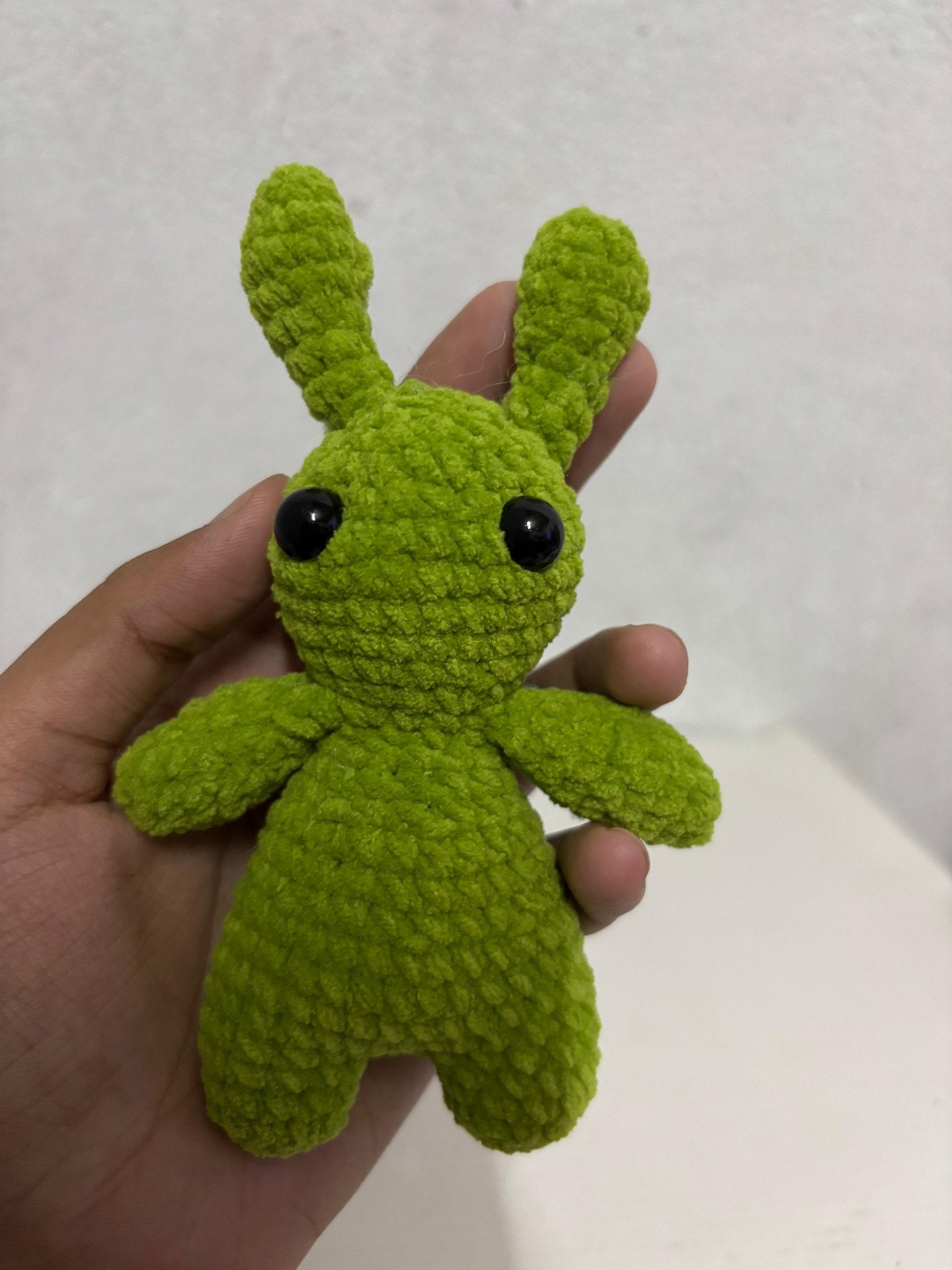 custom alien plush keychain
