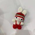 small bun keychain