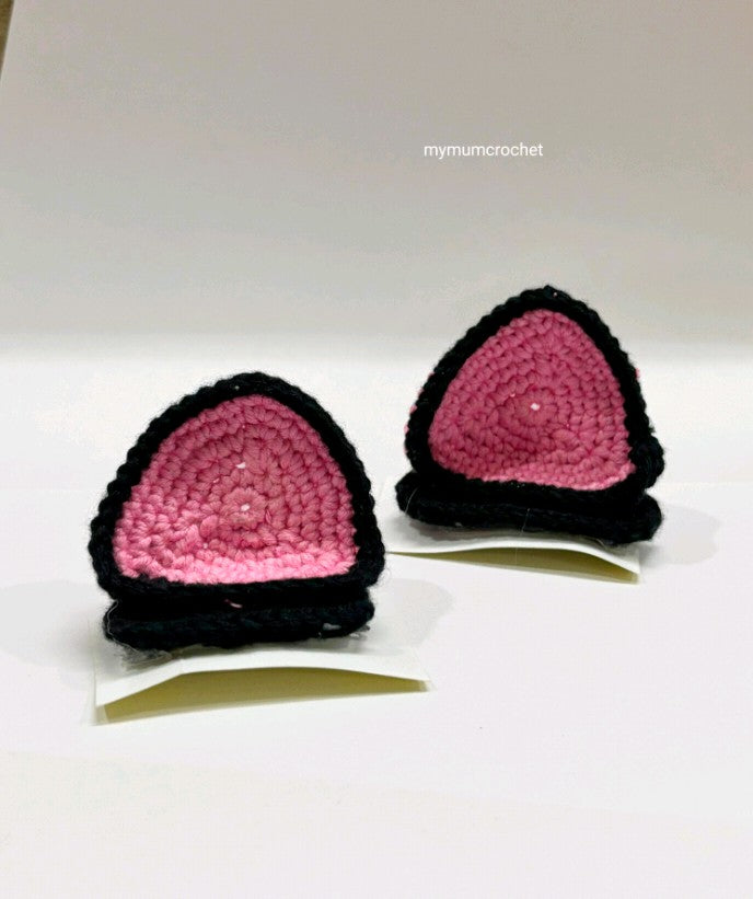 cat ears hairclip
