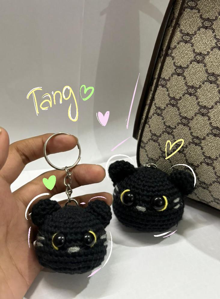 cat ( tang ) keychain